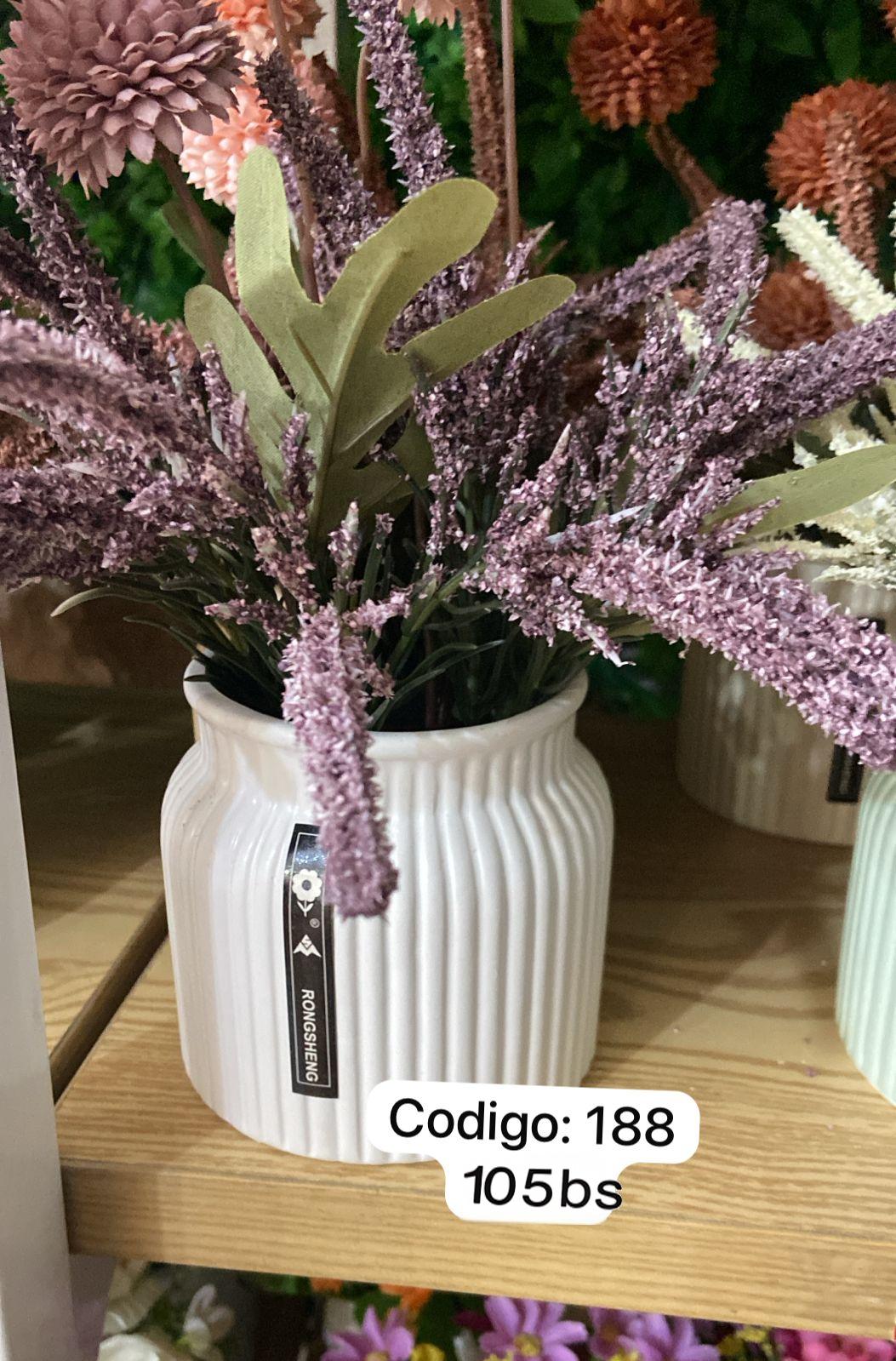 Flores de plástico-188